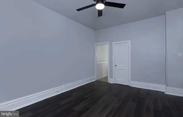wooden floor in an empty room