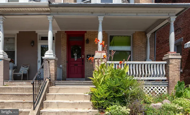 a view of entrance gate of building