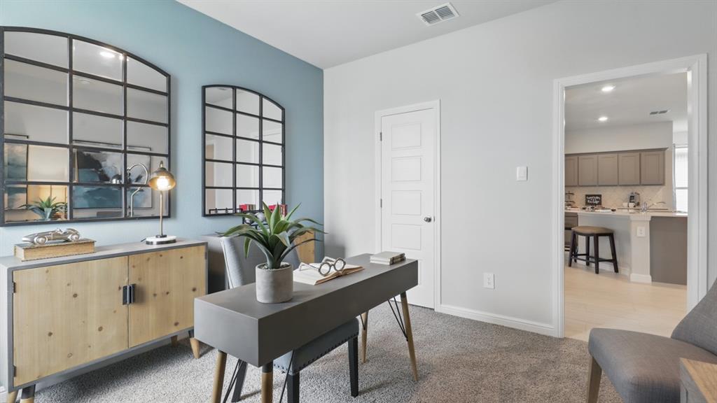 705 Amber Flds Drive Ponder, TX 76259 - Photo 26 of 35 a dining room with furniture and window
