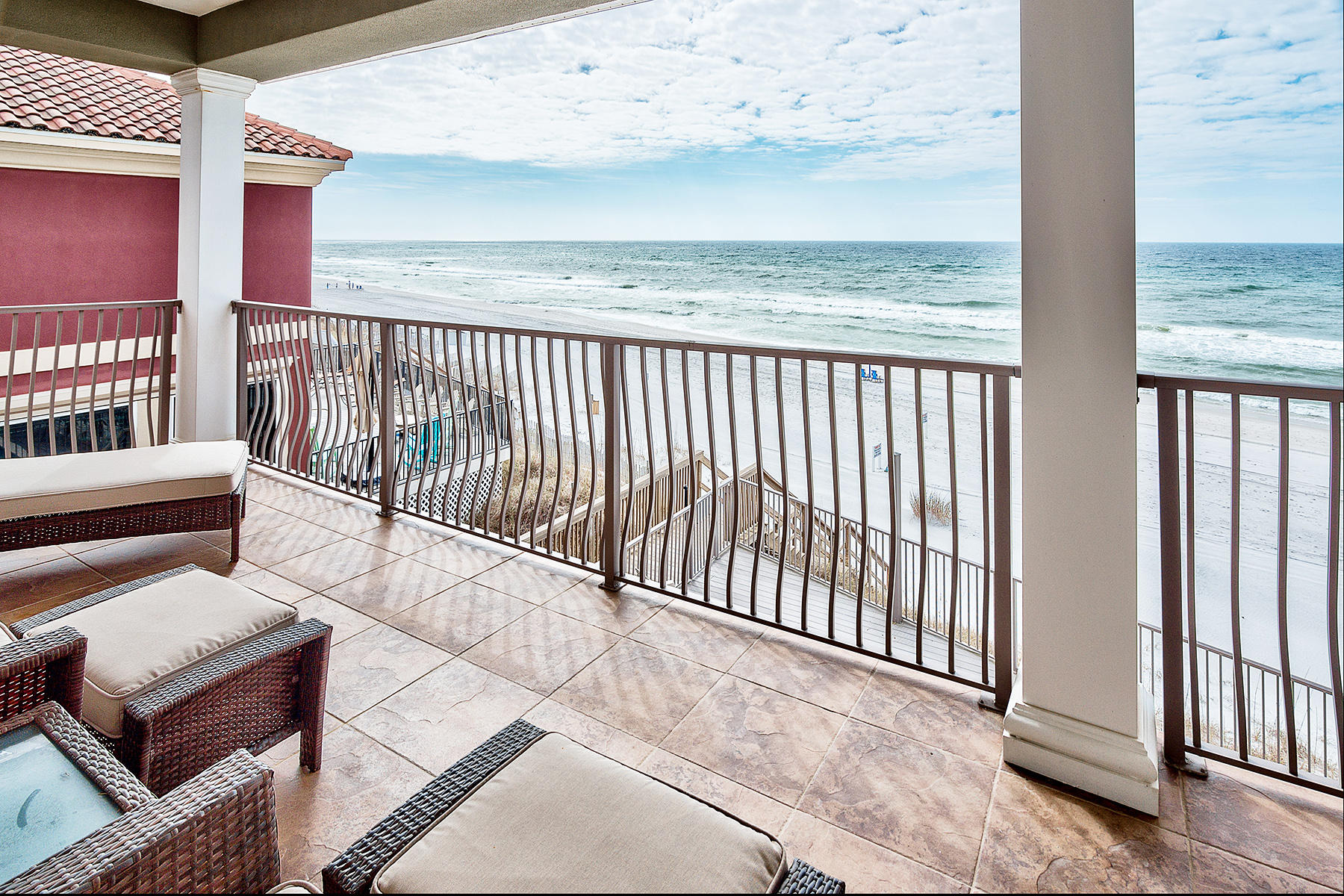 171 Chivas Lane Santa Rosa Beach, FL 32459 - Photo 19 of 32 a view of a balcony with wooden floor