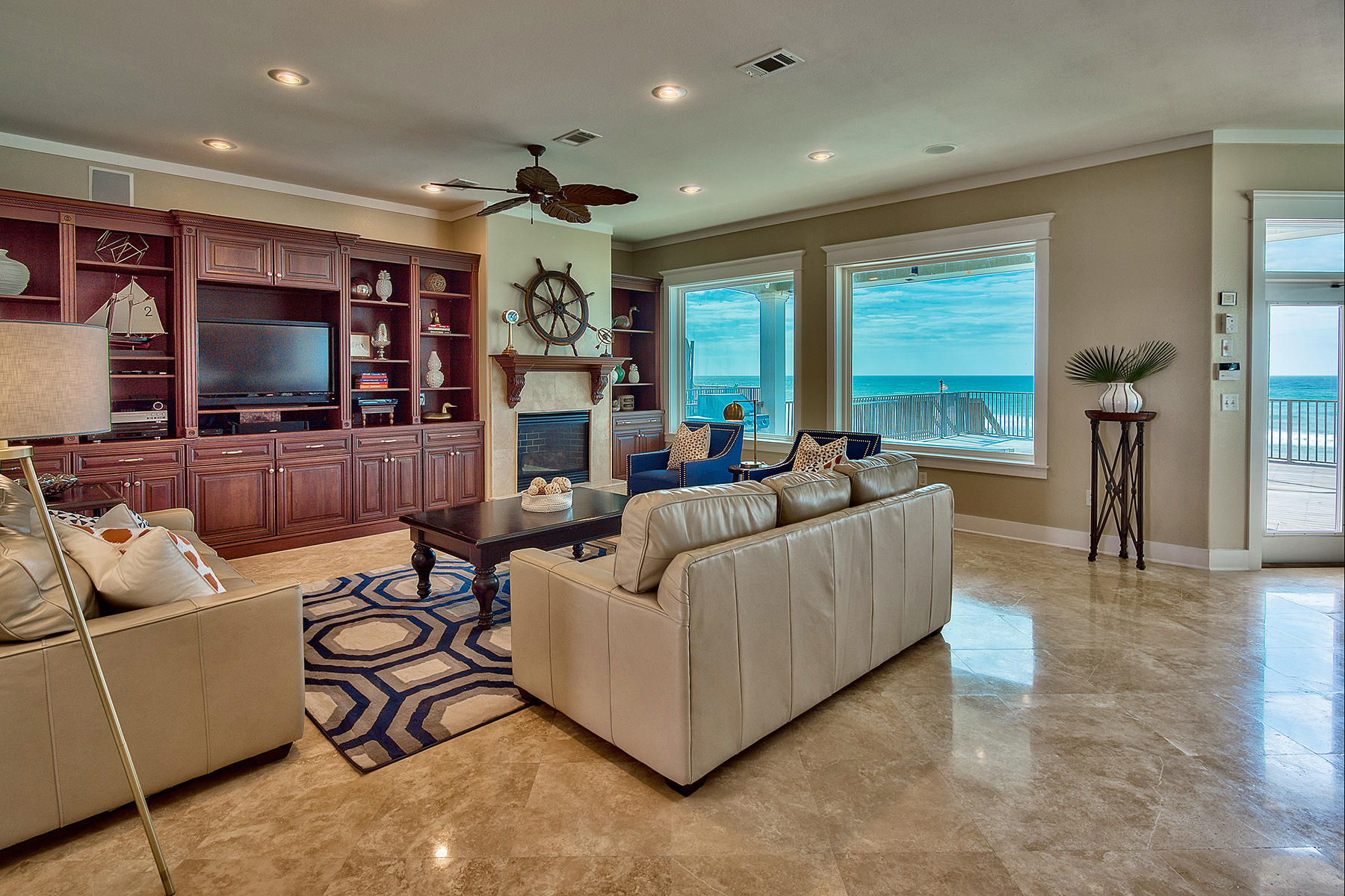 171 Chivas Lane Santa Rosa Beach, FL 32459 - Photo 3 of 32 a living room with furniture and a flat screen tv