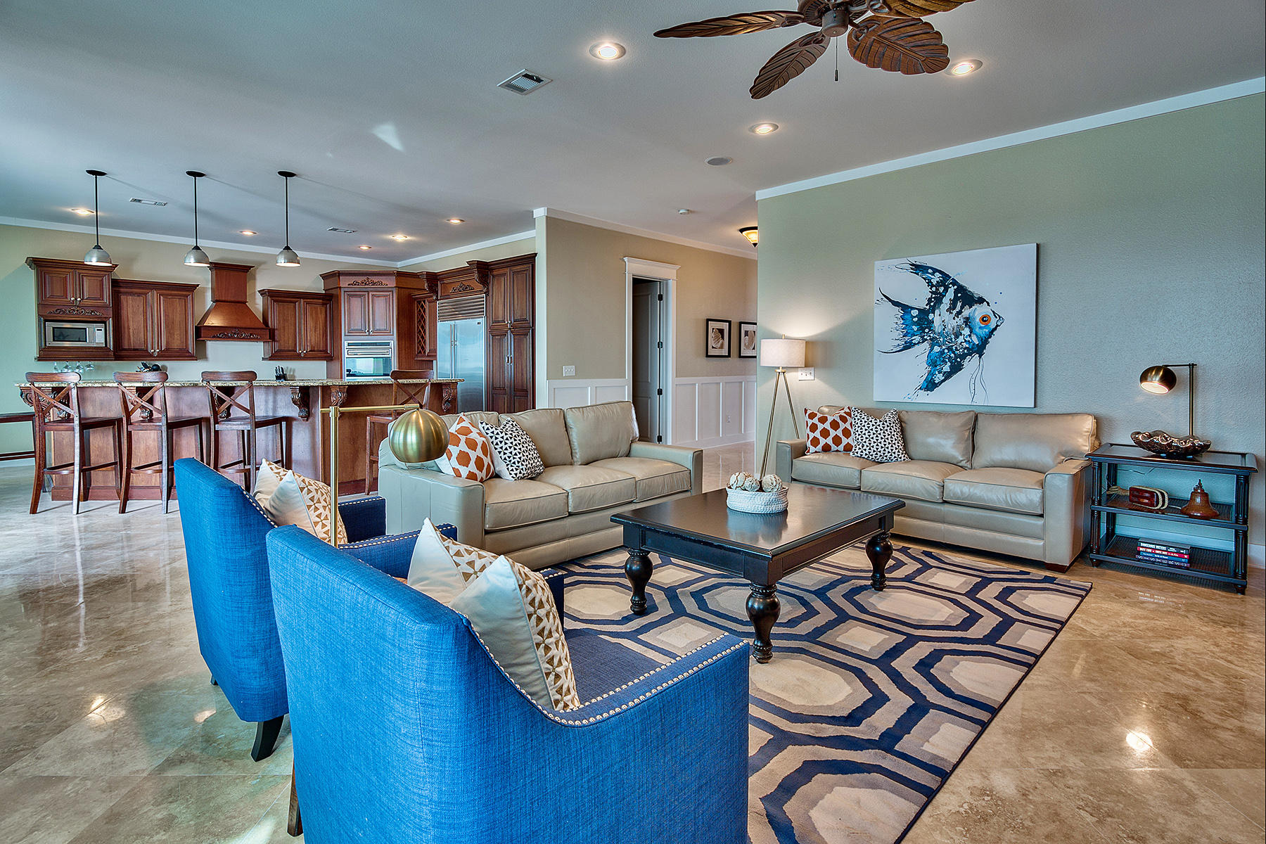 171 Chivas Lane Santa Rosa Beach, FL 32459 - Photo 5 of 32 a living room with furniture and a wooden floor