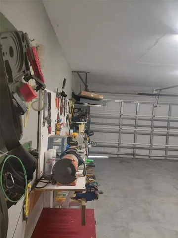 a view of storage and utility room