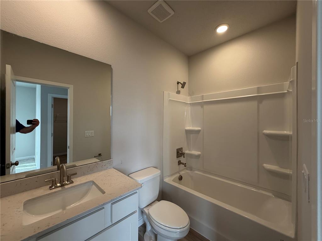 57 Pegasus Road Flagler Beach, FL 32136 - Photo 29 of 45 a bathroom with a sink toilet tub and shower