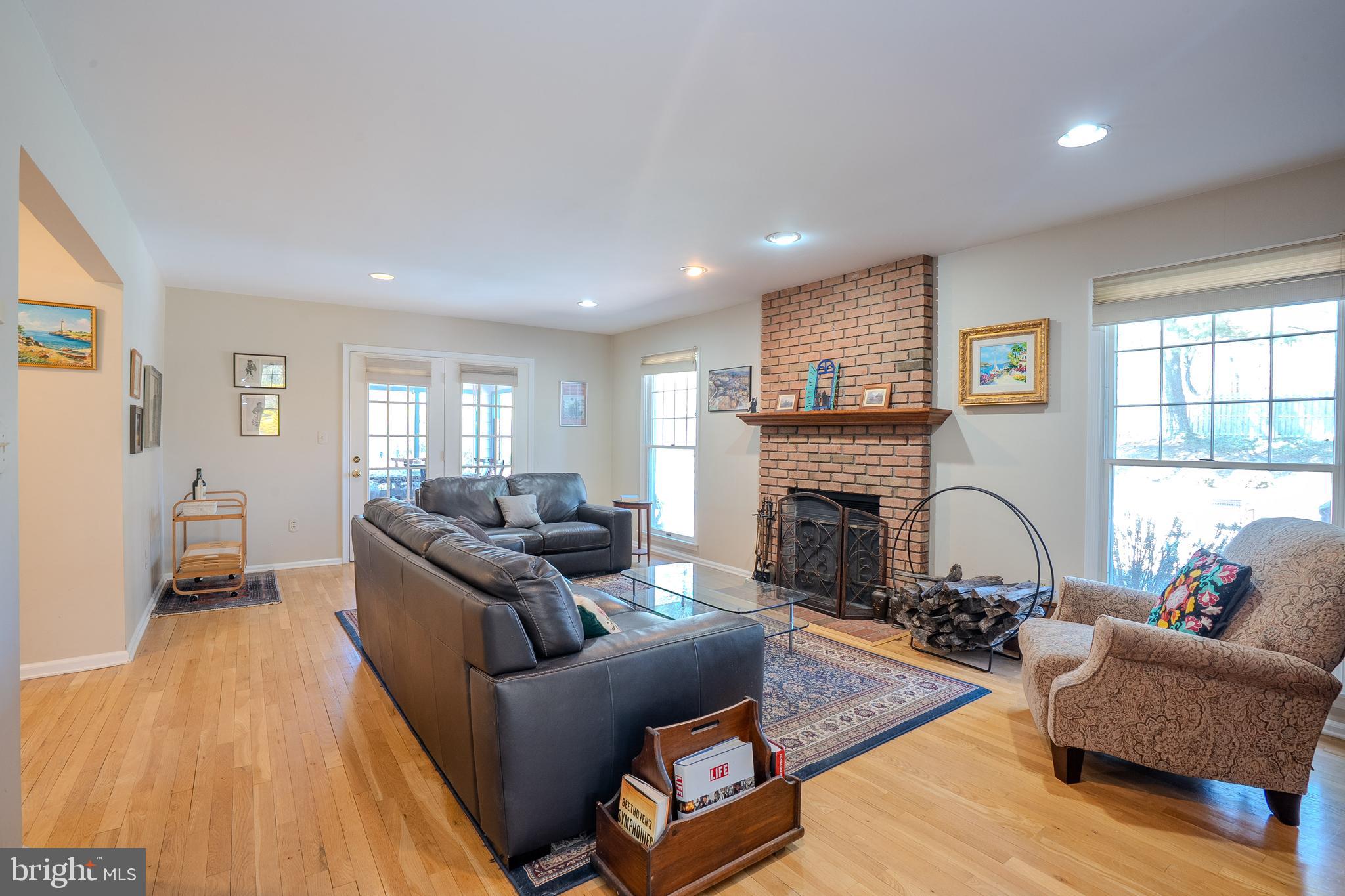 26 Baldwin Street Pennington, NJ 08534 - Photo 21 of 75 Family Room w/ wood burning fireplace