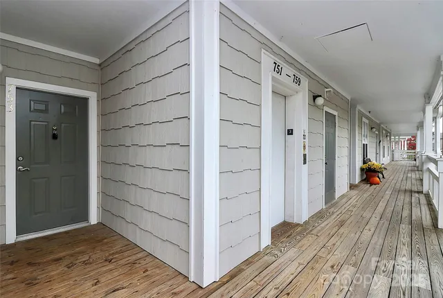 a view of a walk in closet