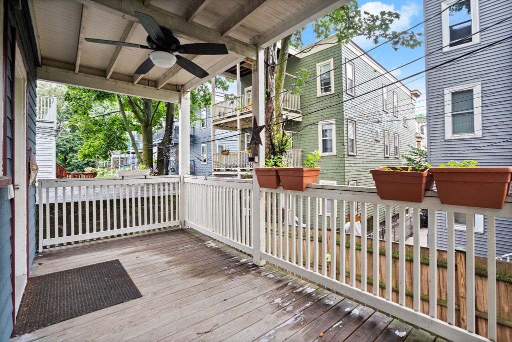 226 East Cottage Street, Unit 1 Boston, MA 02125 - Photo 12 of 12 a porch with seating space