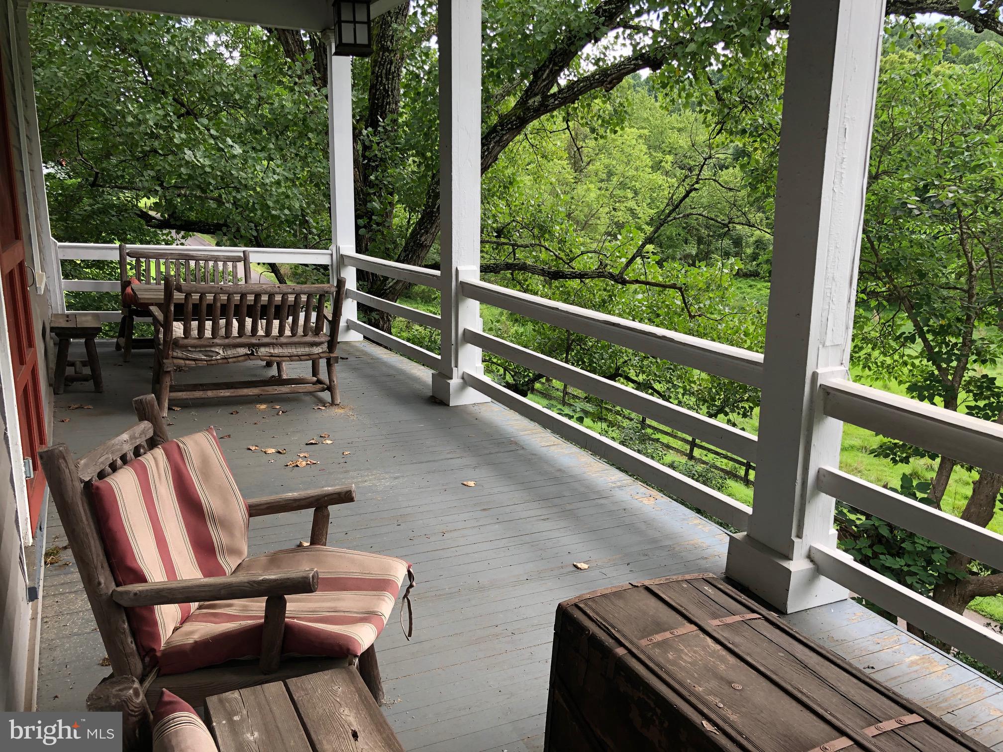3131 Slate Mills Road Sperryville, VA 22740 - Photo 43 of 105 This delightful porch could be your porch!