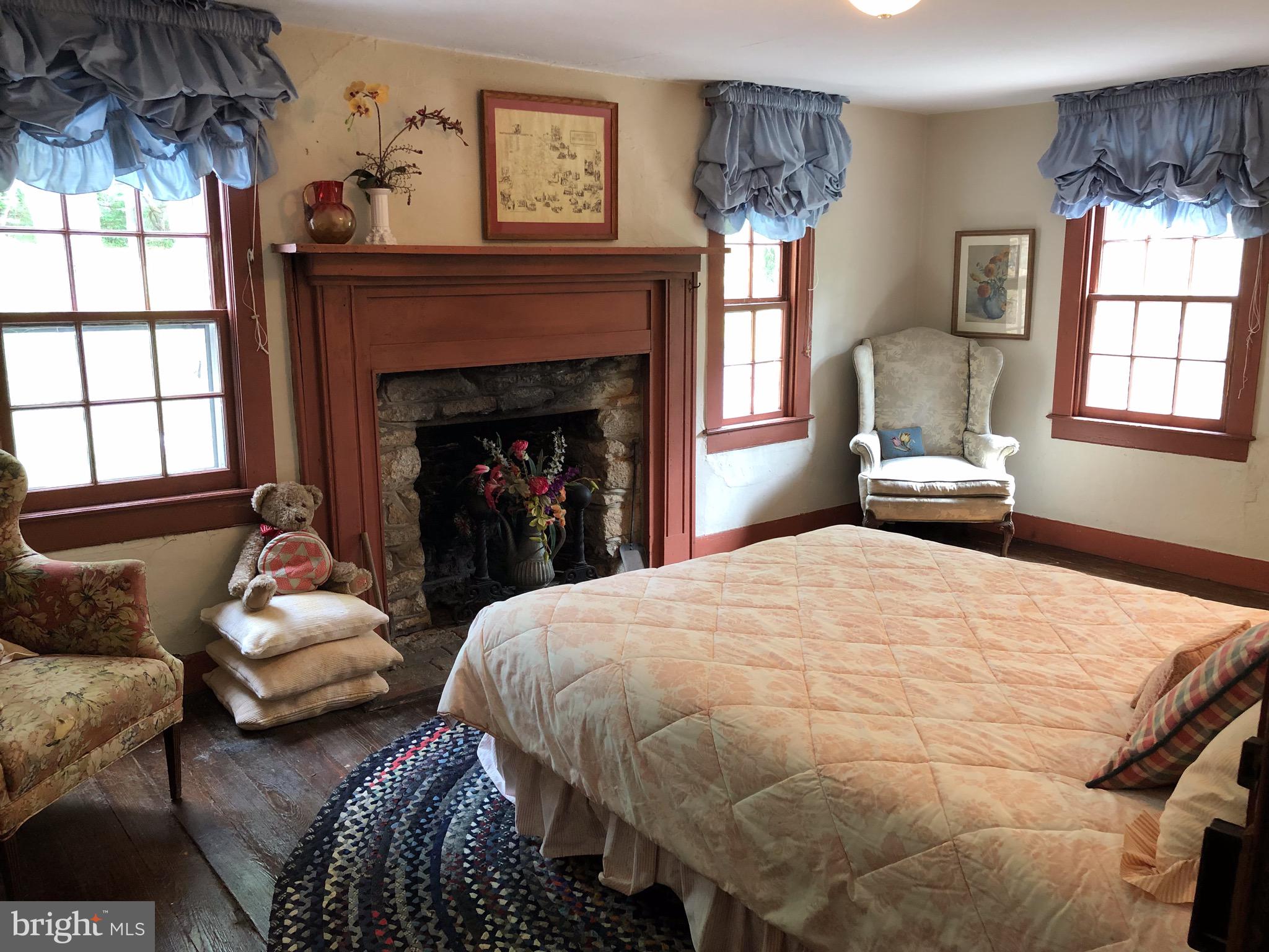 3131 Slate Mills Road Sperryville, VA 22740 - Photo 44 of 105 "Grampy's Room" is warm and welcoming