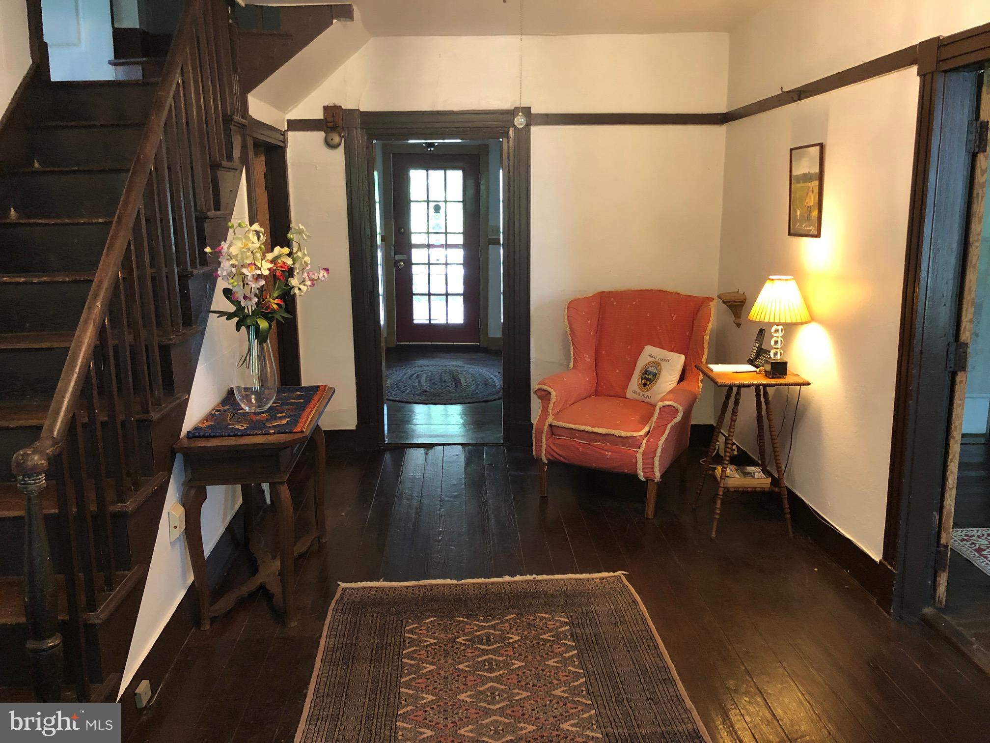 3131 Slate Mills Road Sperryville, VA 22740 - Photo 10 of 105 Welcoming entrance foyer with doors at each end