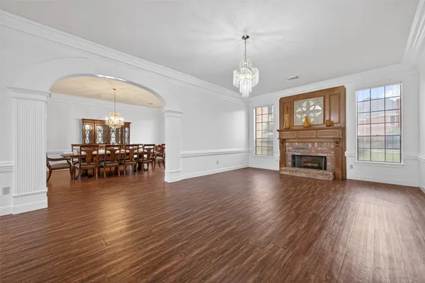 a very nice looking room with a large window