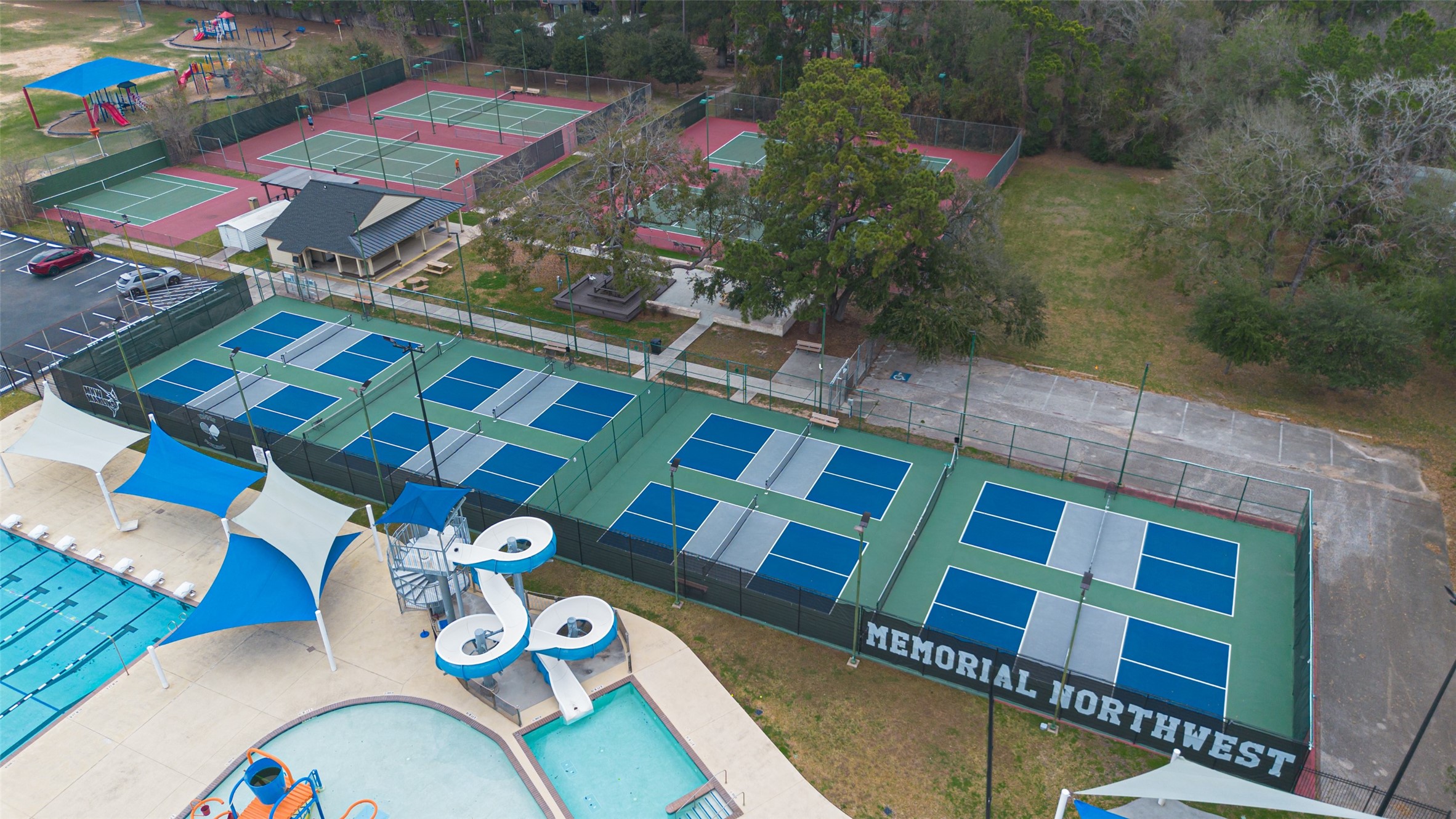 17315 Rothko Lane Spring, TX 77379 - Photo 47 of 50 Exceptional community amenities featuring multiple tennis and pickleball courts, resort-style pools and beautifully maintained recreational spaces-perfect for active living, relaxation, and outdoor enjoyment.