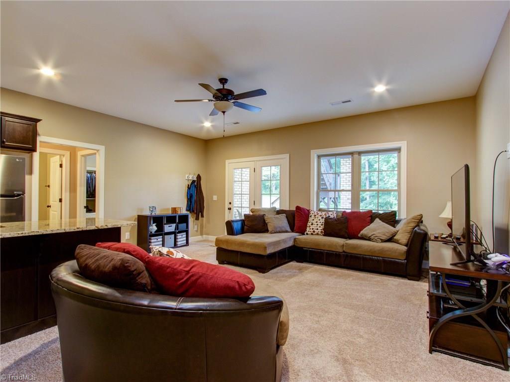5911 Crutchfield Farm Road Oak Ridge, NC 27310 - Photo 21 of 30 In-Law Suite located on lowest level with private access to gorgeous backyard.