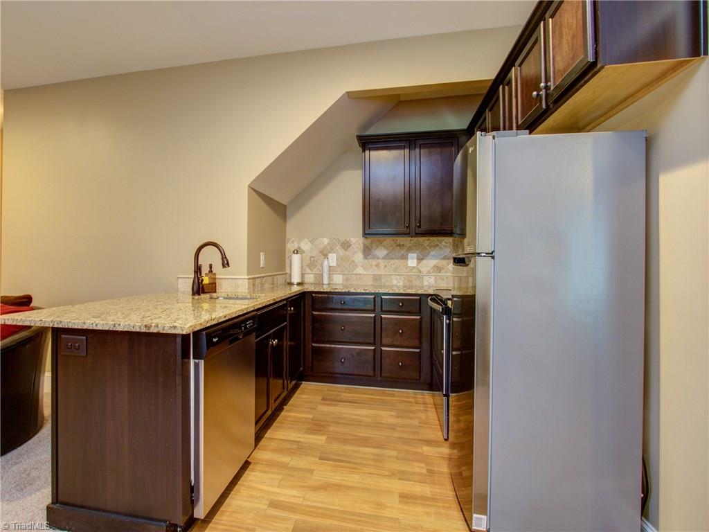 5911 Crutchfield Farm Road Oak Ridge, NC 27310 - Photo 22 of 30 In-Law Suite Kitchen!