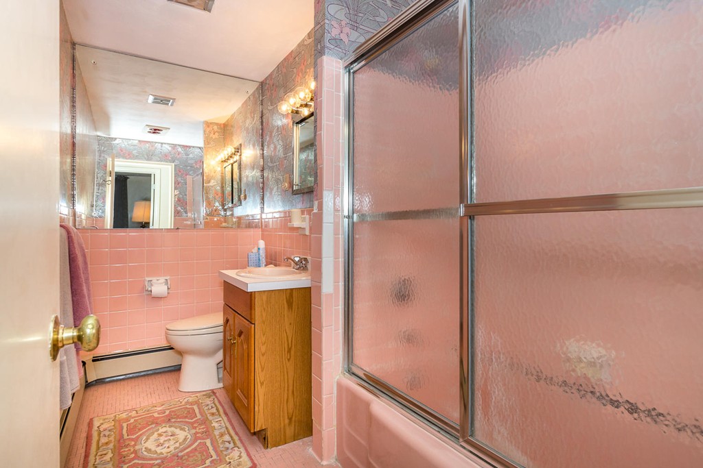 6 Wentworth Road Canton, MA 02021 - Photo 12 of 16 a bathroom with a shower and a toilet