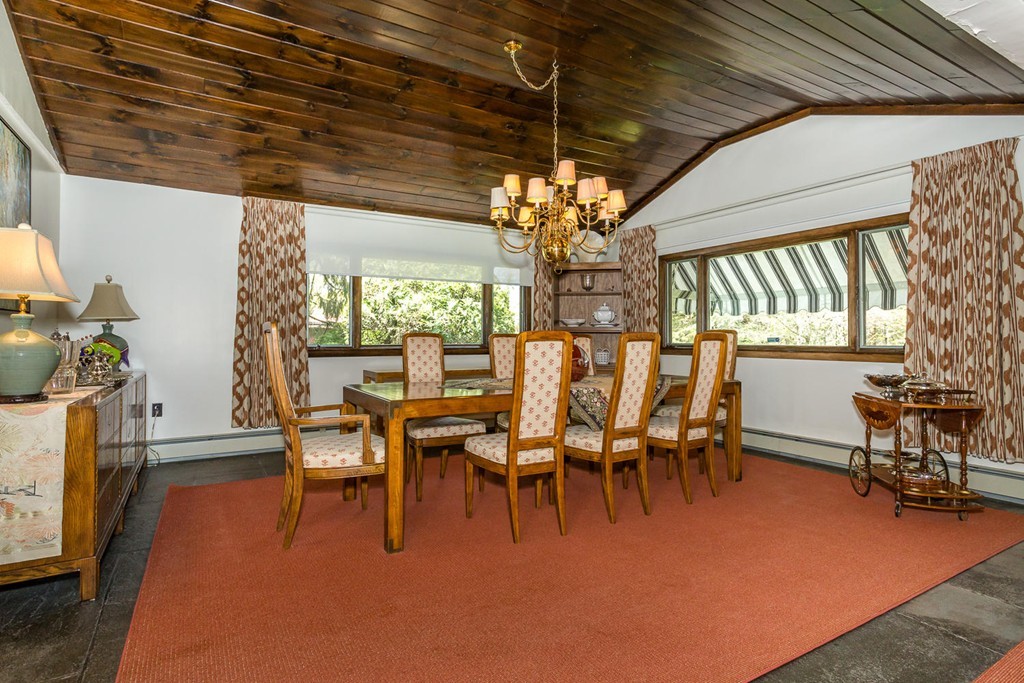 6 Wentworth Road Canton, MA 02021 - Photo 8 of 16 a dining room with furniture a chandelier and wooden floor