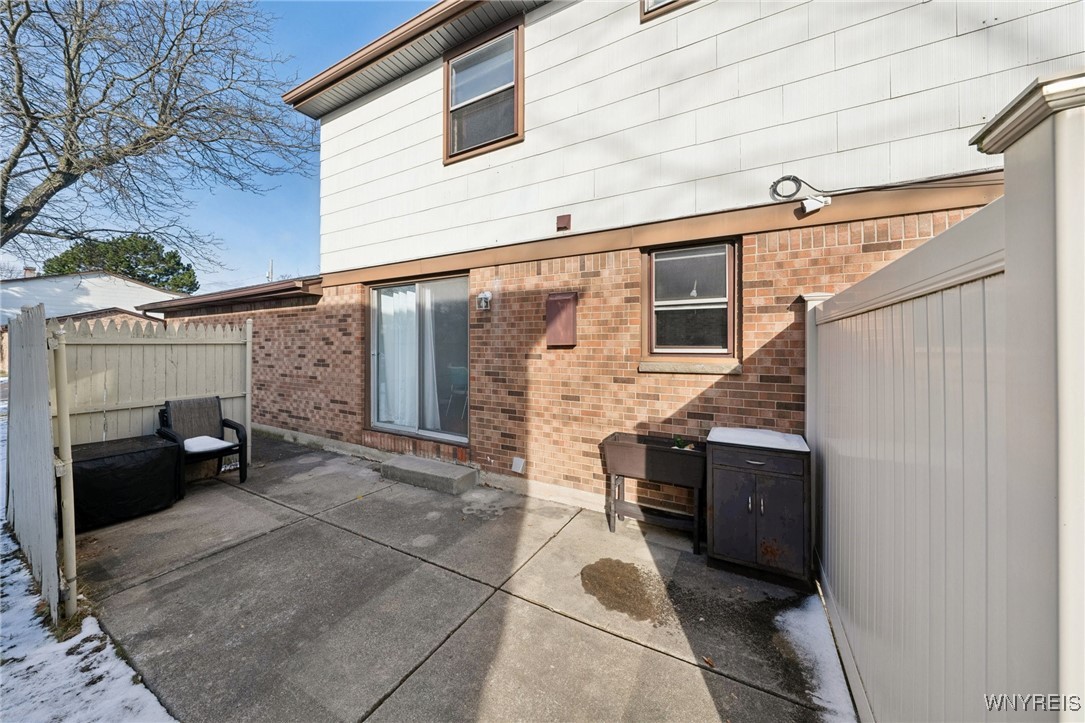 621 French Road, Unit R Cheektowaga, NY 14227 - Photo 18 of 23 private patio