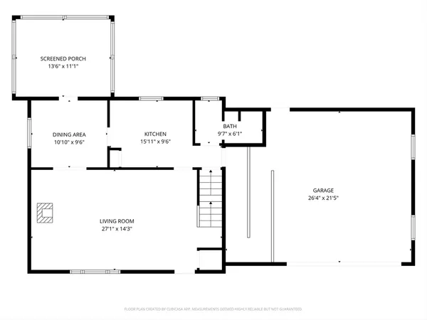a picture of a floor plan