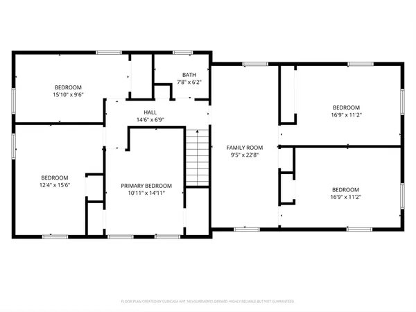 a picture of a floor plan