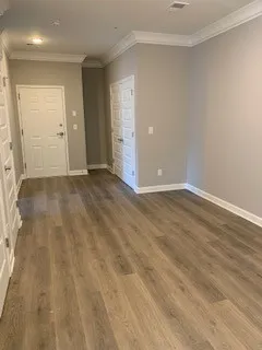 wooden floor in an empty room