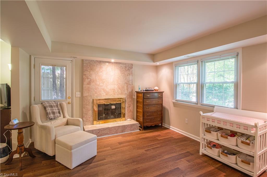 3701 Hobbs Road Greensboro, NC 27410 - Photo 29 of 35 Downstairs owner's suite seating area