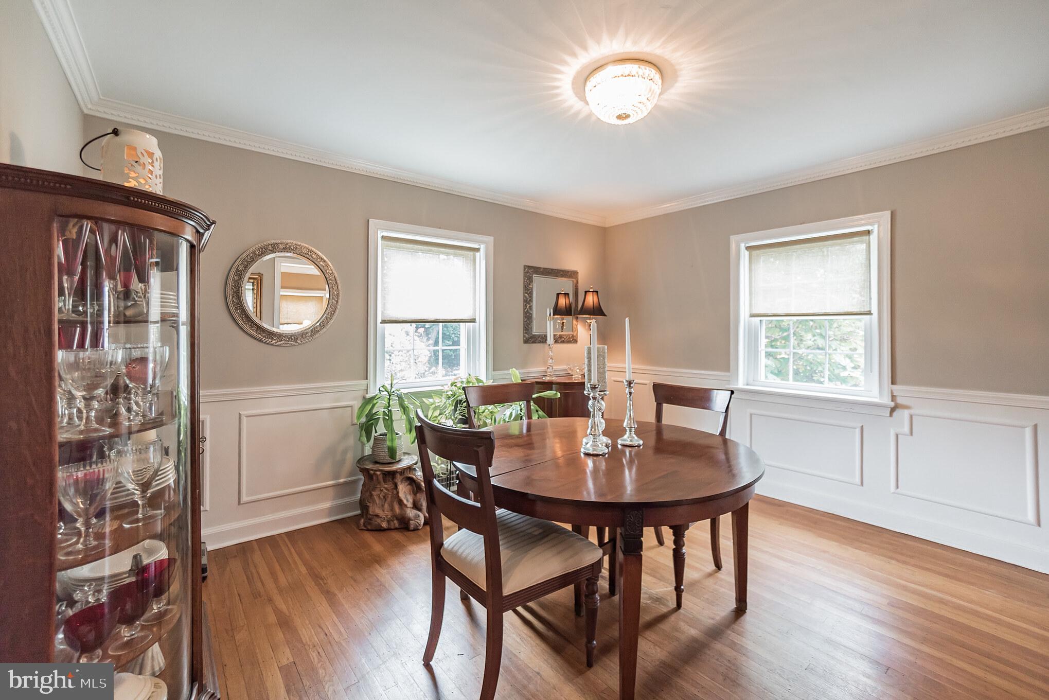 214 Claremont Road Springfield, PA 19064 - Photo 8 of 30 a view of a dining room with furniture window and wooden floor