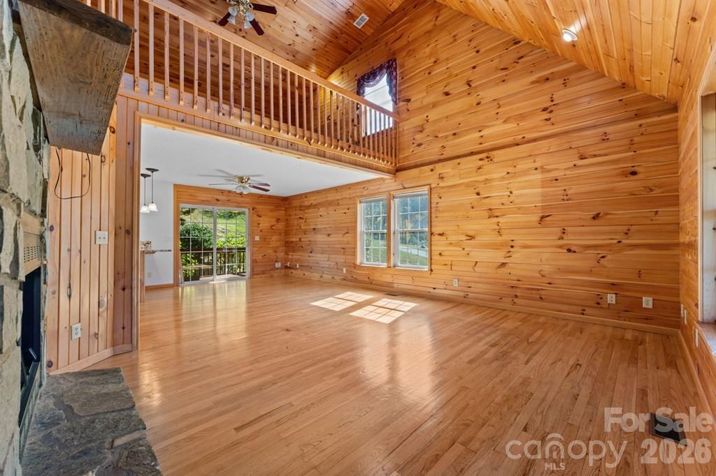 44 Elliston Court Sylva, NC 28779 - Photo 12 of 44 a view of empty room with wooden floor and floor