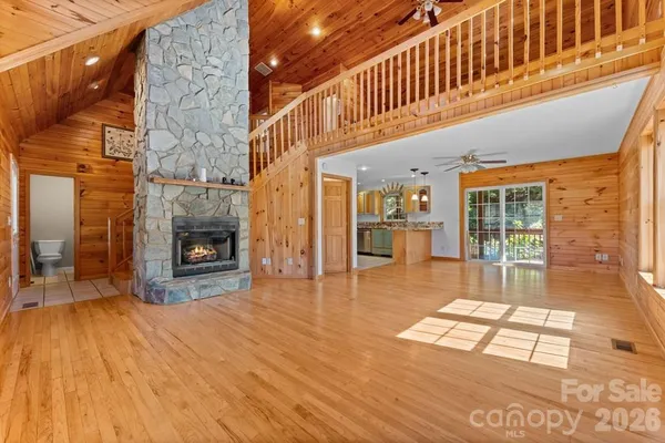 a view of a living room