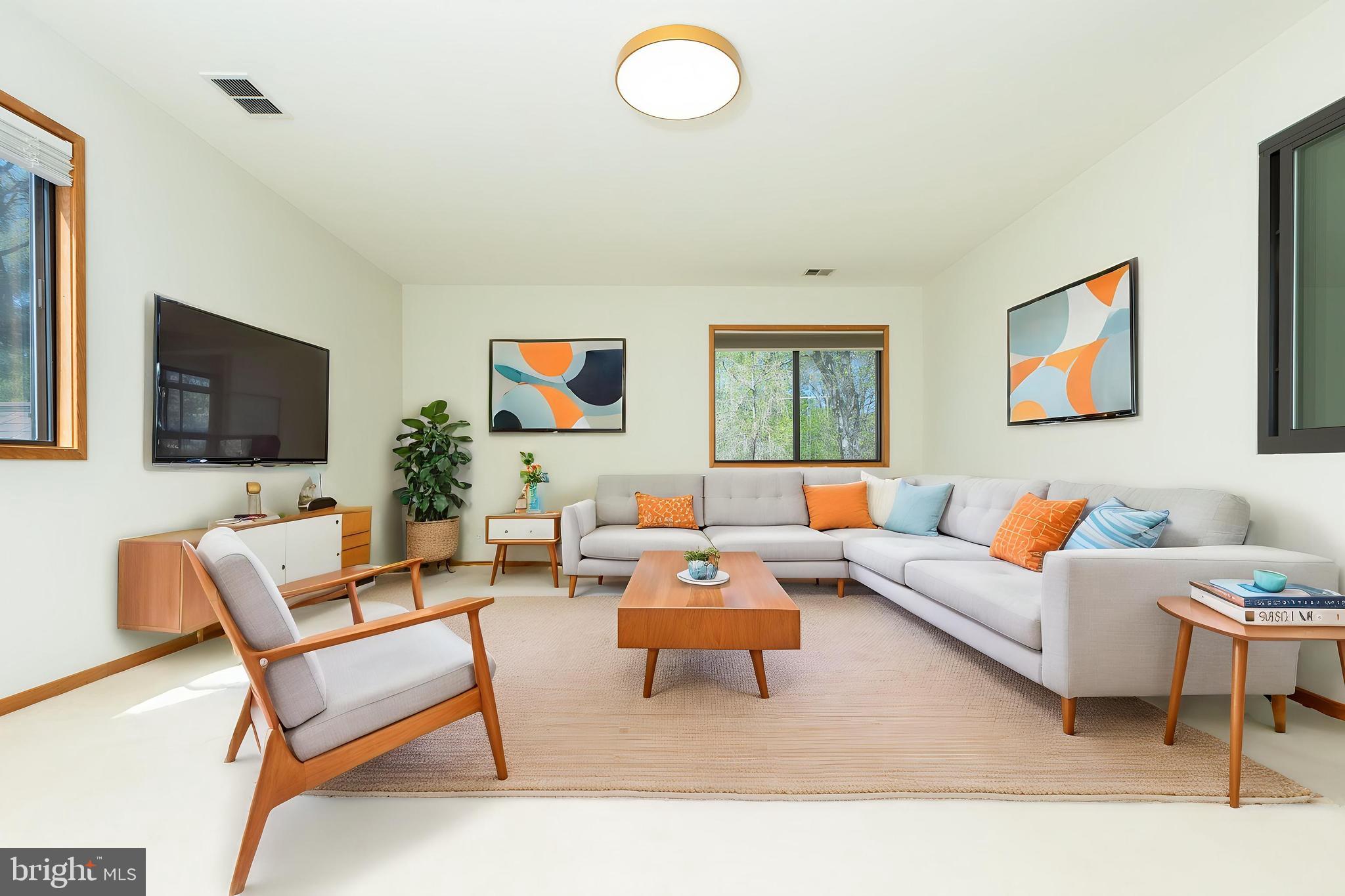 513 Springvale Road Great Falls, VA 22066 - Photo 16 of 95 Family room upper level (Virtually staged)