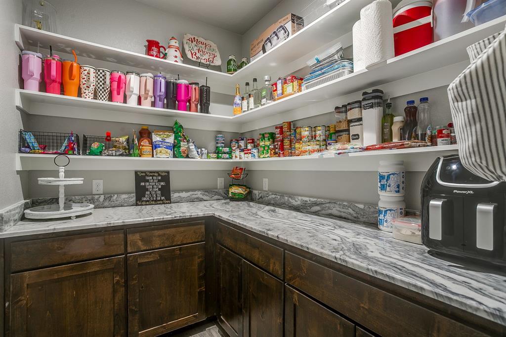 8895 Hutcheson Hill Road Springtown, TX 76082 - Photo 14 of 40 Large walk in pantry