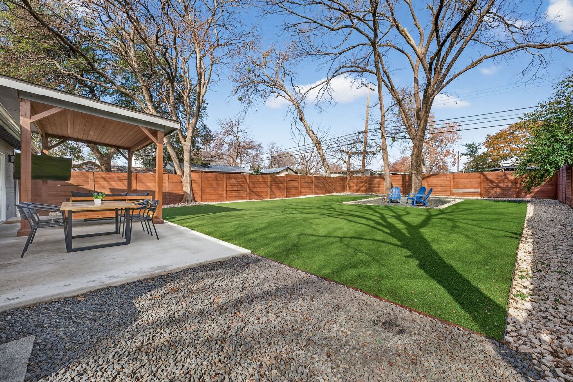 504 West Croslin Street Austin, TX 78752 - Photo 17 of 22 a park view with a bench and trees