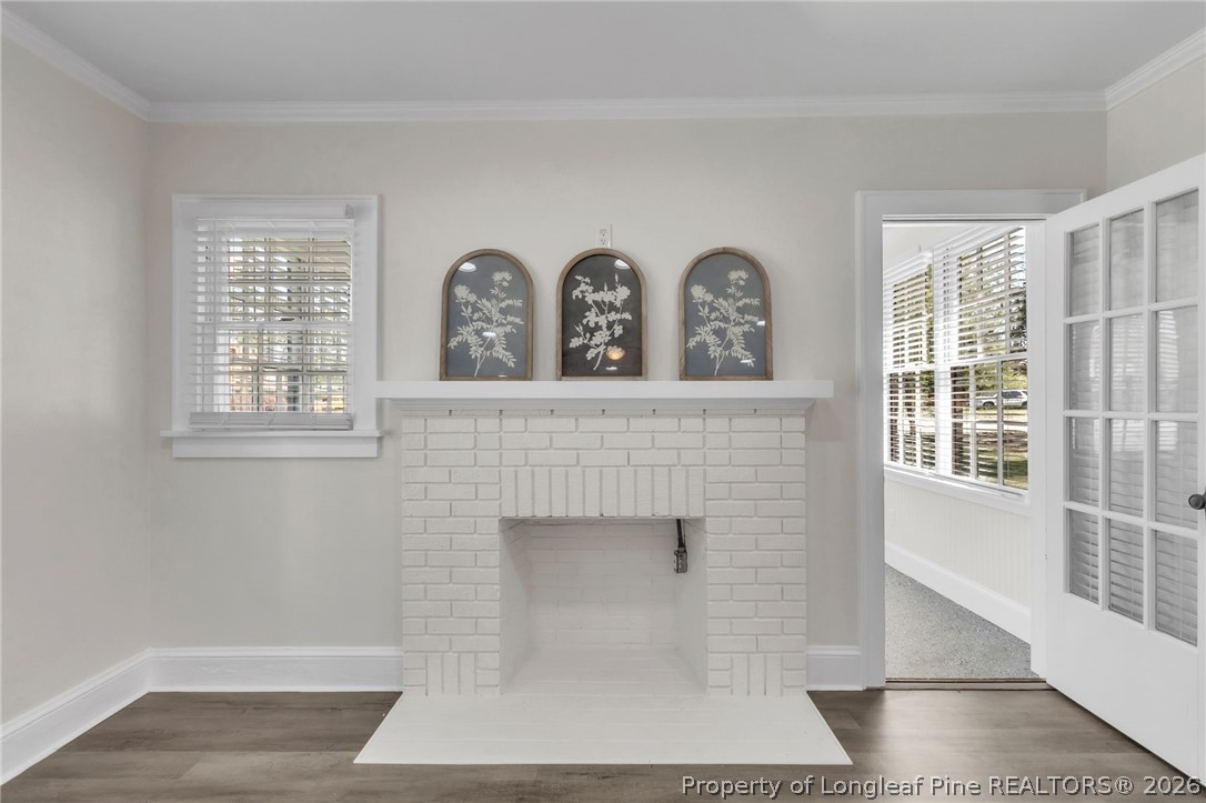 203 Trinity Street Fairmont, NC 28340 - Photo 5 of 34 a view of an entryway with a window