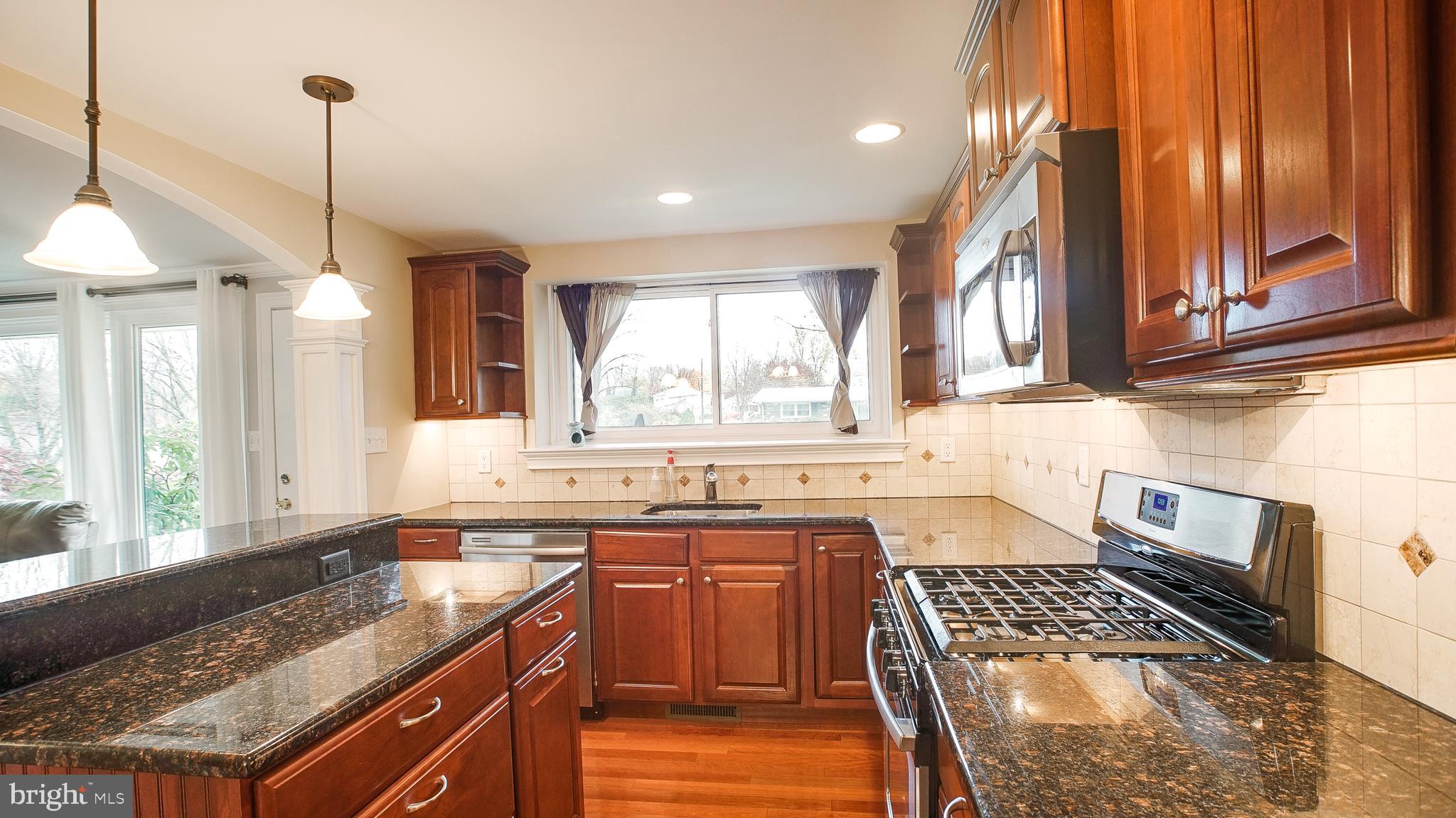 2026 Berkley Road Norristown, PA 19403 - Photo 7 of 31 Custom cherry kitchen