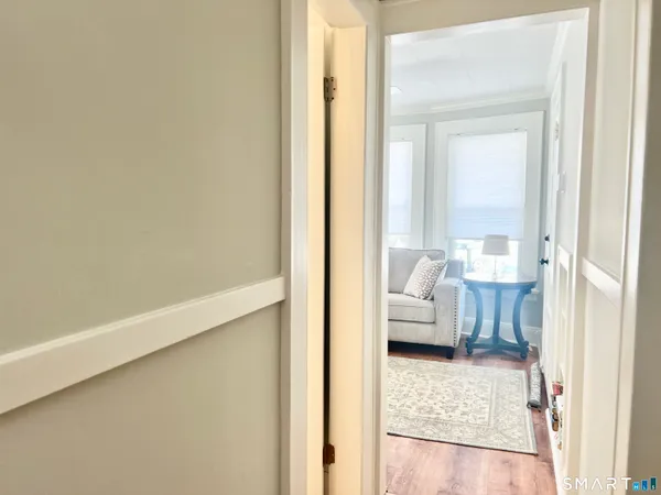 a en suite bathroom with a sink and a mirror