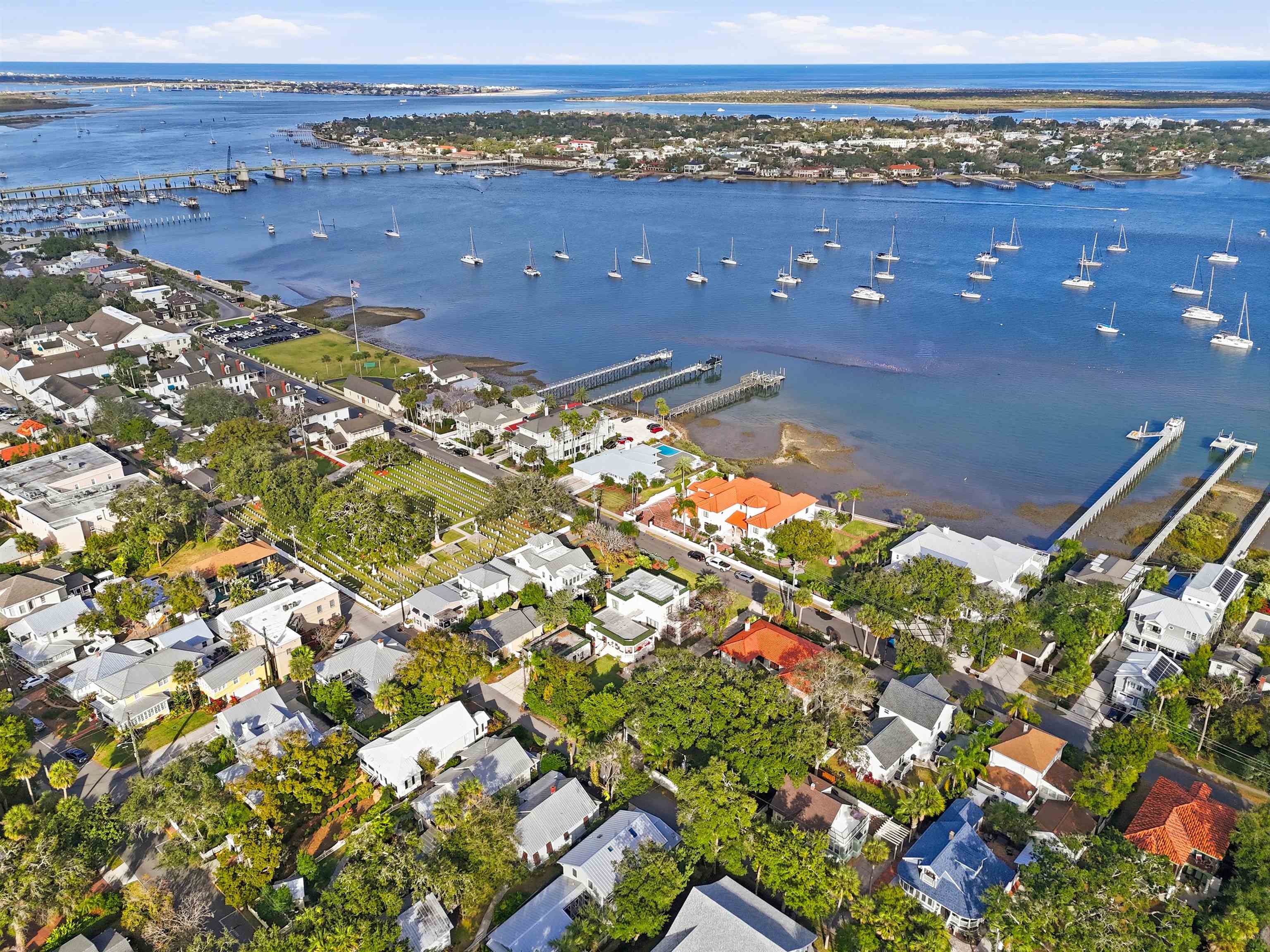 124 Marine Street St. Augustine, FL 32084 - Photo 40 of 41 a view of an ocean