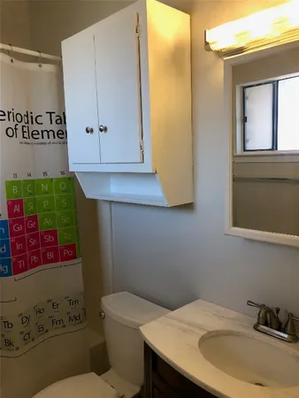 a bathroom with a sink and a toilet