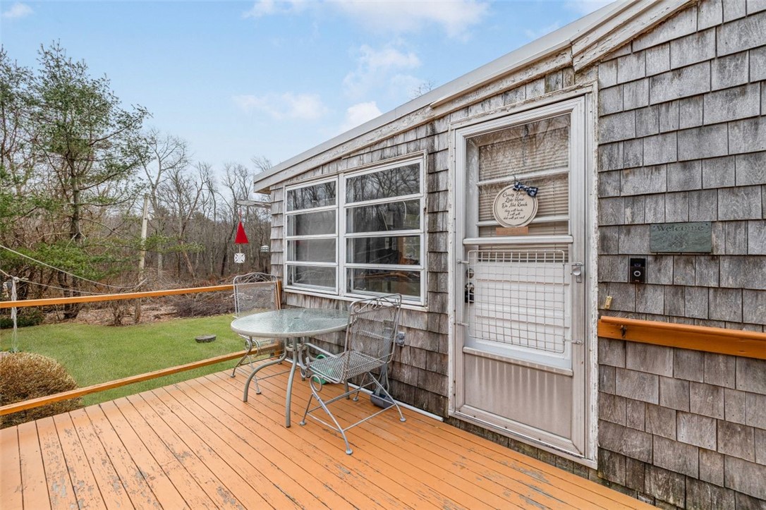460 Rockland Road Scituate, RI 02857 - Photo 3 of 36 Deck Side Entrance to Porch