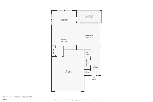 $2,750 | 2605 Sam Bass Road, Unit 42, Round Rock, TX 78681
