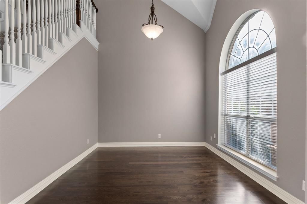 2 Shields Court Trophy Club, TX 76262 - Photo 6 of 39 a view of an entryway with wooden floor