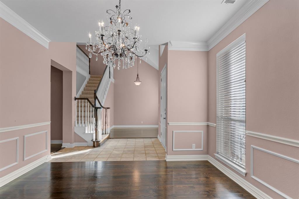 2 Shields Court Trophy Club, TX 76262 - Photo 8 of 39 a view of entryway with wooden floor