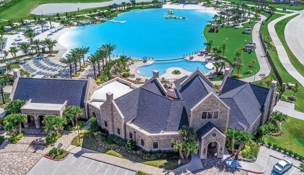 12043 Talmadge Reach Drive Humble, TX 77346 - Photo 33 of 33 an aerial view of a house