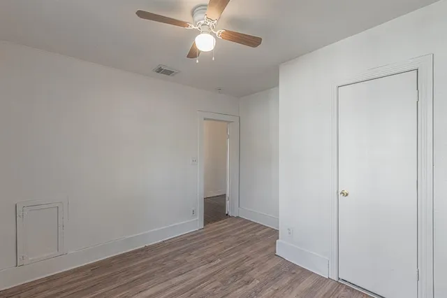 wooden floor in an empty room