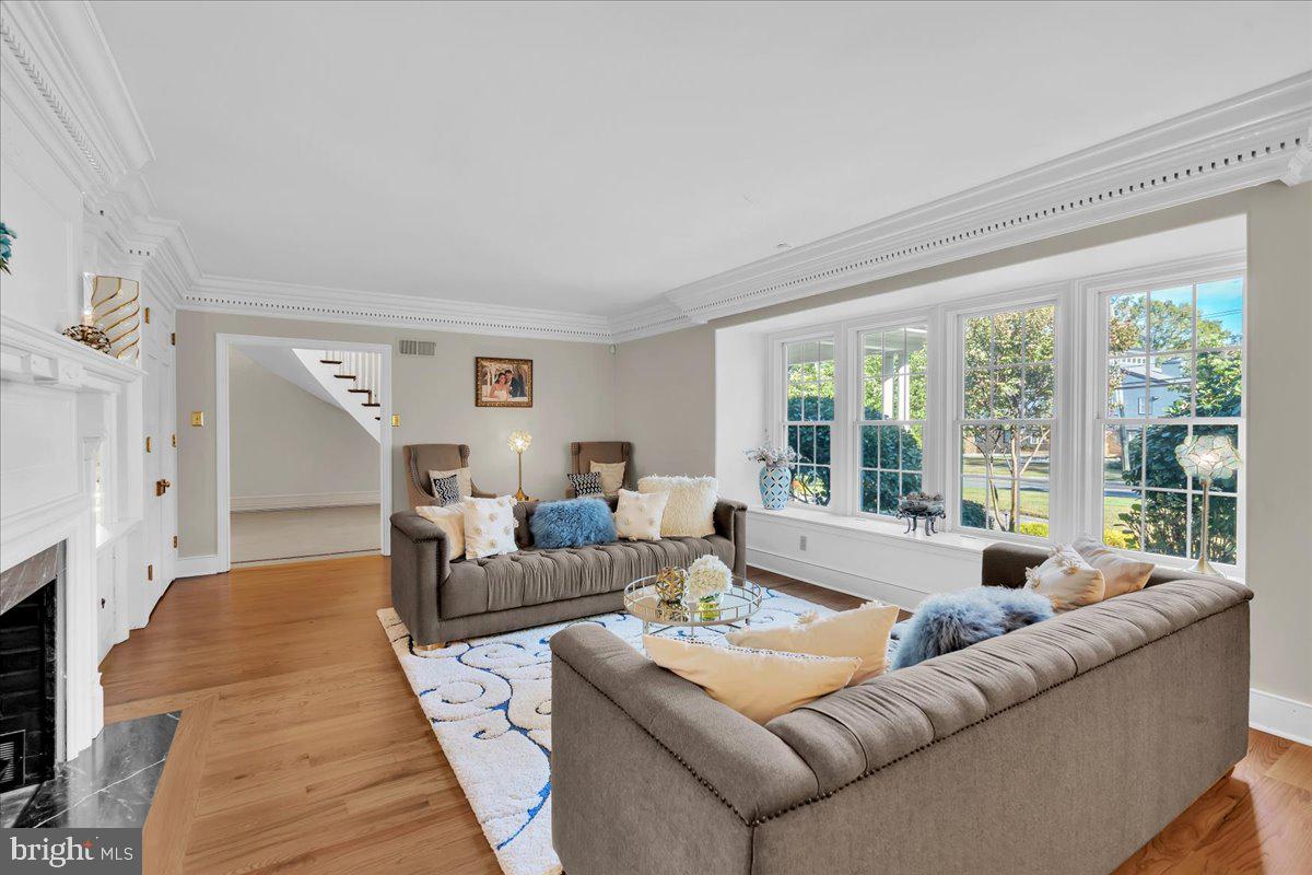 341 Station Avenue Haddonfield, NJ 08033 - Photo 13 of 71 a living room with furniture and a large window