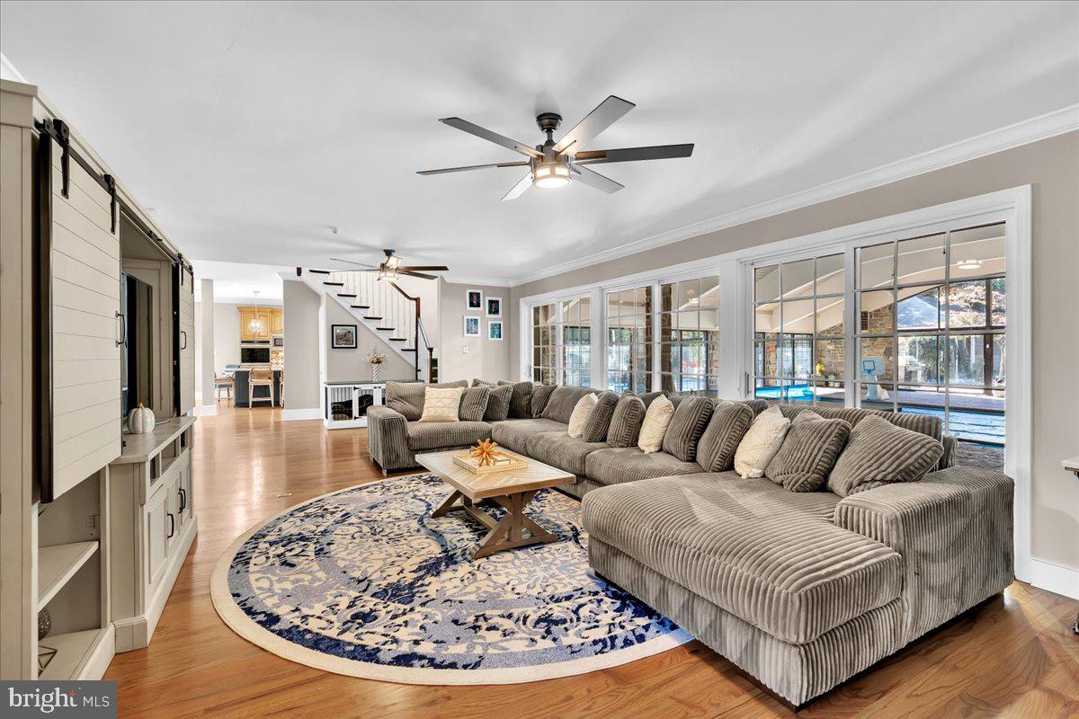 341 Station Avenue Haddonfield, NJ 08033 - Photo 24 of 71 a living room with furniture and a large window