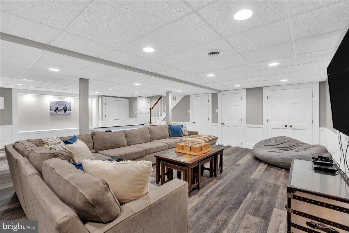 341 Station Avenue Haddonfield, NJ 08033 - Photo 48 of 71 a living room with furniture and a wooden floor