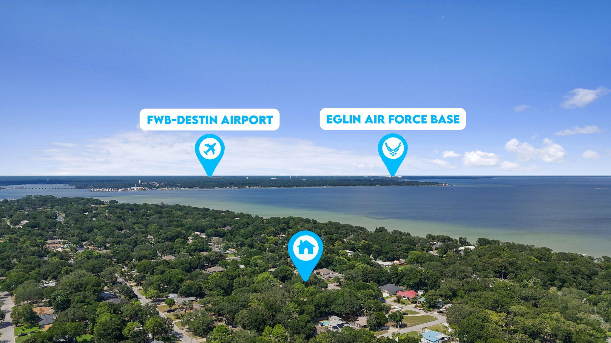 18 Choctawhatchee Road Southeast Fort Walton Beach, FL 32548 - Photo 33 of 46 Eglin AFB & Airport