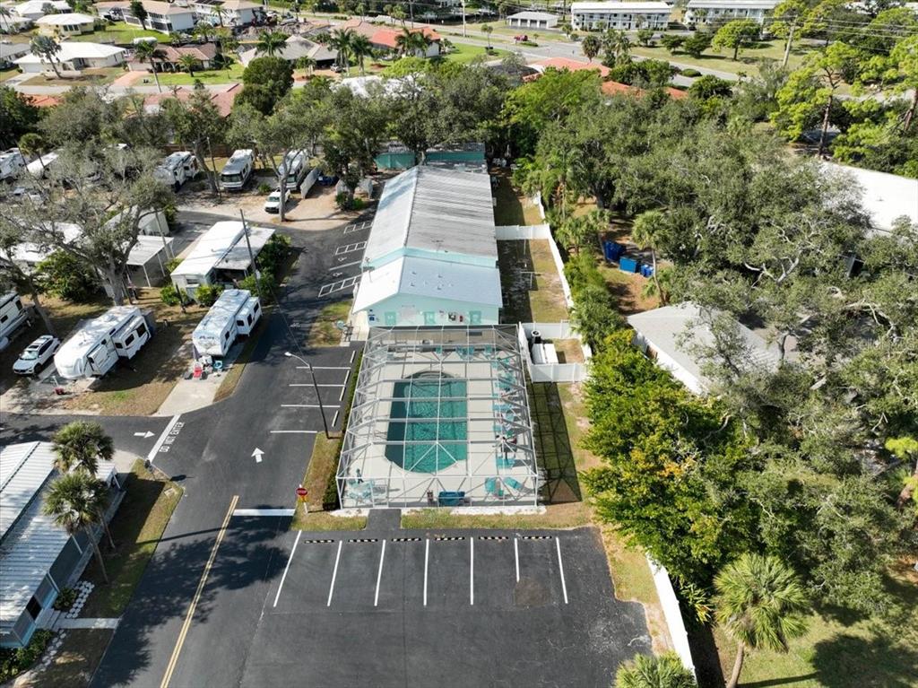 1800 Englewood Road, Unit 166 Englewood, FL 34223 - Photo 31 of 34 an aerial view of a house with a yard