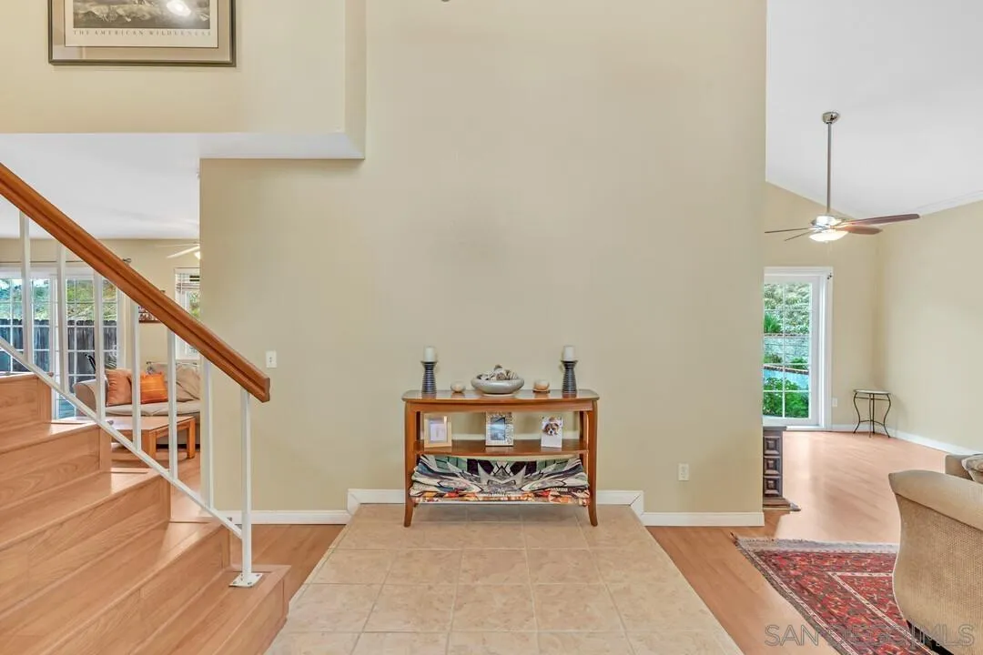 8320 Oconnell Road El Cajon, CA 92021 - Photo 3 of 62 a living room with furniture and a chandelier