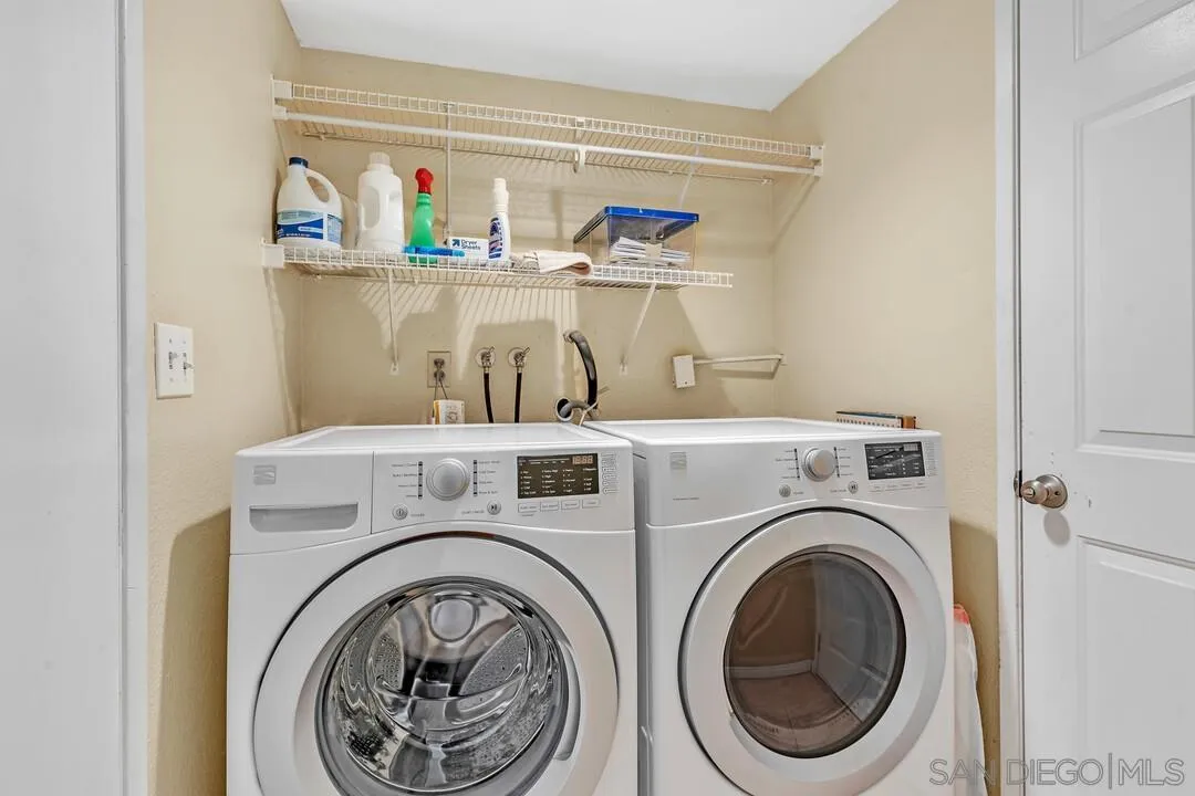 8320 Oconnell Road El Cajon, CA 92021 - Photo 44 of 62 a utility room with dryer and washer