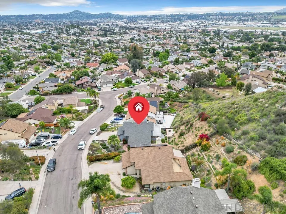 8320 Oconnell Road El Cajon, CA 92021 - Photo 49 of 62 an aerial view of residential houses with outdoor space